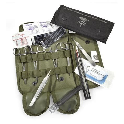 Elite Military First Aid Surgical Kit 16 Piece 189371 First Aid At