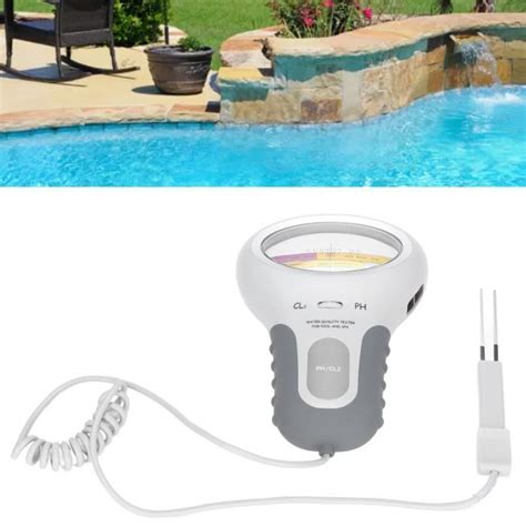 Testeur De Qualit De L Eau En Ph Et Chlore Pour Piscine Spa