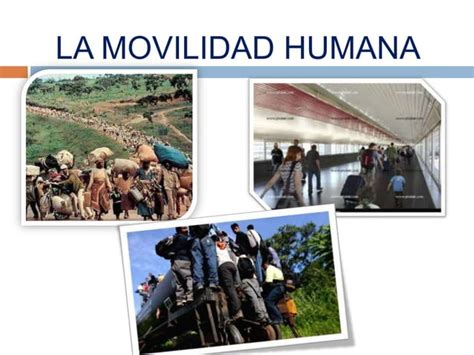 La Movilidad Humana Ppt