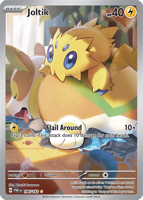 Joltik Paradox Rift PAR 196 PkmnCards