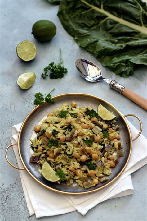 Curry De Pois Chiches Aux Blettes Amandine Cooking