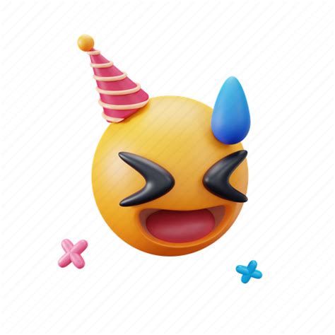 Laughing 3d Emoji 3d Illustration Download On Iconfinder