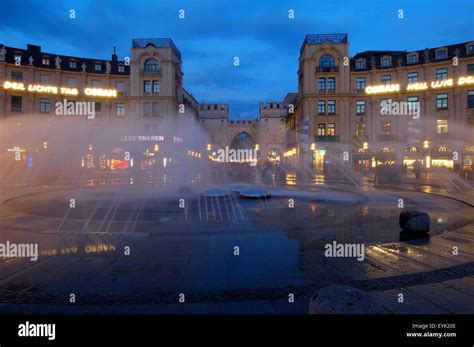 Karlsplatz , Munich, Bavaria, Germany, Europe Stock Photo - Alamy