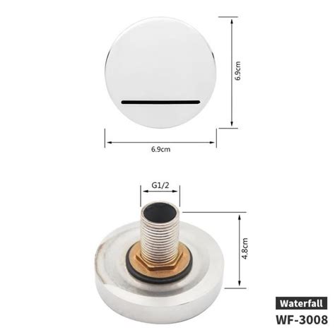 Cartouche thermostatique en laiton chromé WF 3008 F87 Cdiscount