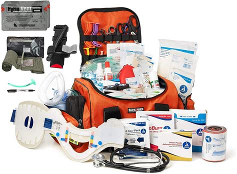 Scherber Fully Stocked Premium First Responder Bag Large Professional