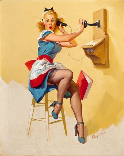 Moto Design E Passioni Gil Elvgren Illustratore Di Pin Up