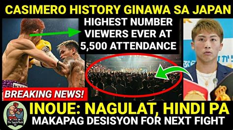 BREAKING CASIMERO HISTORY GINAWA Sa JAPAN HIGHEST NUMBER Of VIEWERS