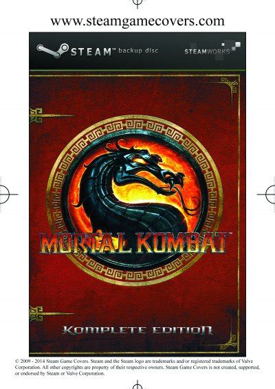 Steam Game Covers Mortal Kombat Komplete Edition Box Art