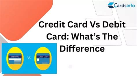 PPT - Credit Card Vs Debit Card What’s The Difference PowerPoint ...