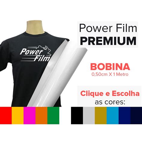 Filme De Recorte Termocolante Power Film Premium Bobina 50cmx1m