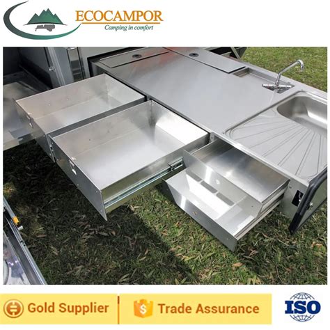 Custom Camper Trailer Sliding Kitchen/stainless Steel Kitchen - Buy ...