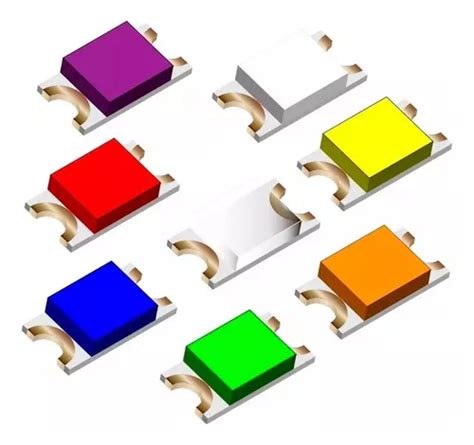 Pz Leds Led Superficial Ultrabrillante Smd Elig Color Meses