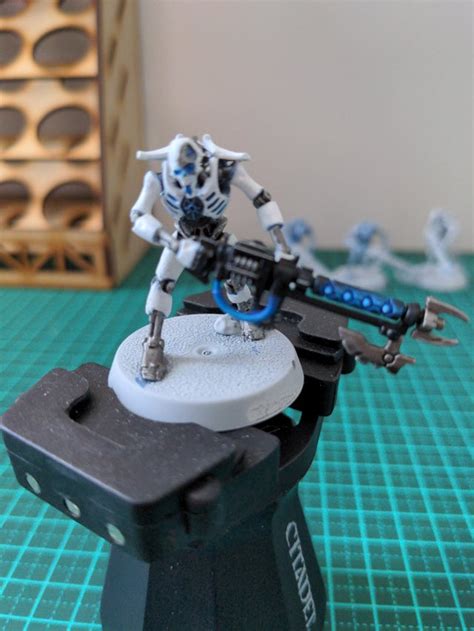 Very First Figure Ever Painted Thokt Dynasty Did A Necron Warrior In