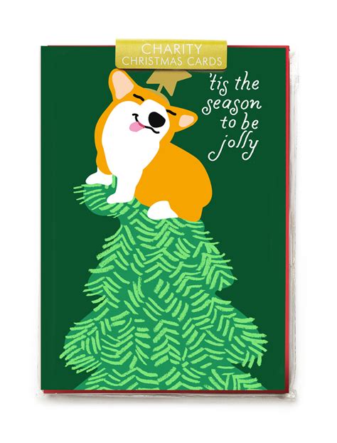 Corgi Christmas Card – Madame Premier