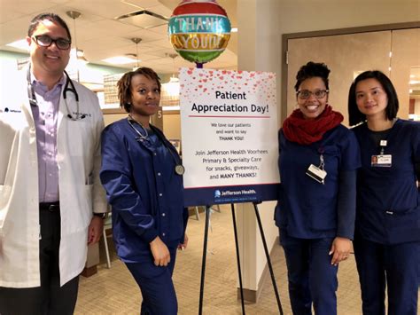 Jefferson Primary And Specialty Care Offices Celebrate Patient