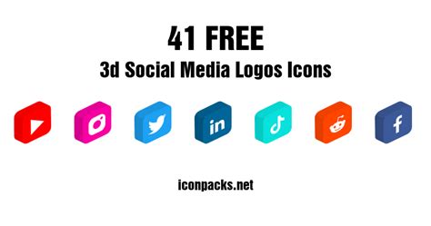 Free D Social Media Logos Icon Packs Buymeacoffee