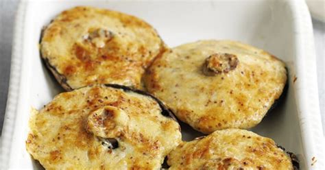 Field mushrooms stuffed with Welsh rarebit recipe - olivemagazine