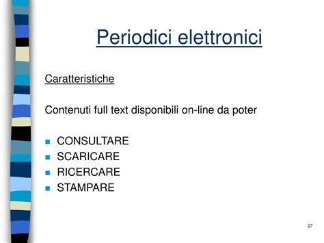 Ppt Periodici Cartacei Ed Elettronici Powerpoint Presentation Free