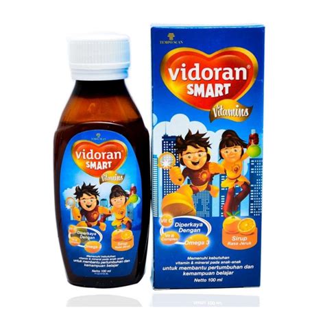 VIDORAN SMART RASA STRAWBERRY SYRUP 100 ML Kegunaan Efek Samping