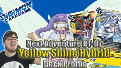 Digimon Tcg Yellow Shinegreymon Hybrid Deck Profile Next Adventure