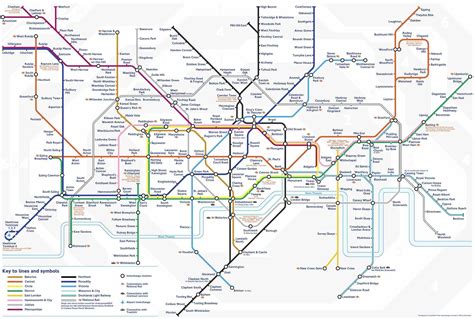 Tube Map Tottenham Hale