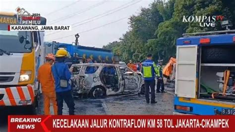 Kakorlantas Ungkap Kronologis Kecelakaan Maut Km 58 Tol Jakarta