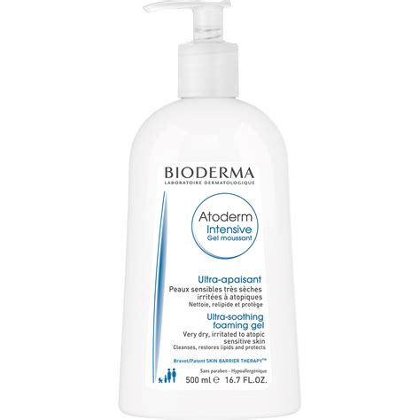 Bioderma Atoderm Intensive Gel Moussant Nettoyant Surgras Bioderma