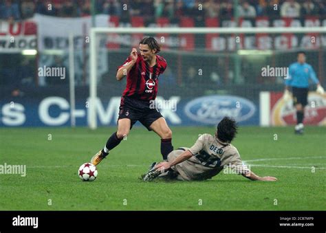 Andriy Shevchenko 2004 Champions League Hi Res Stock Photography And