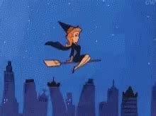 Halloween Witch GIF - Halloween Witch Flying - Discover & Share GIFs