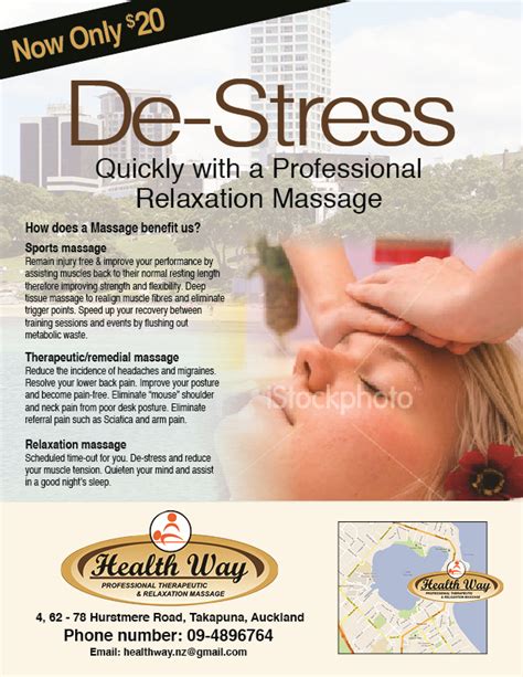 Elegant Playful Massage Flyer Design For A Company By Laser Creations Design 1351755