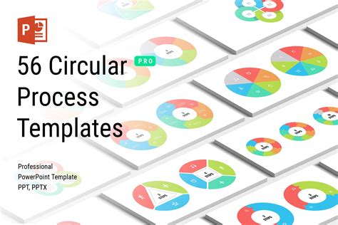 Circular Process Powerpoint Templates - Etsy