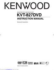 Kenwood Kvt Dvd Manuals Manualslib