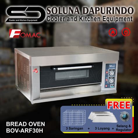 Jual Fomac Gas Deck Oven Bov Arf H Bovarf H Mesin Pemanggang Roti