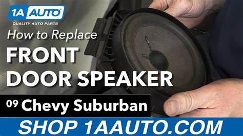 How To Replace Front Door Speakers Chevy Suburban Youtube