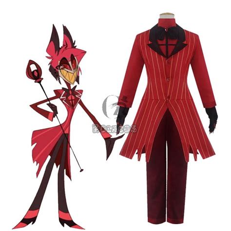 Anime Hazbin Hotel Alastor The Radio Demon Cosplay Costume