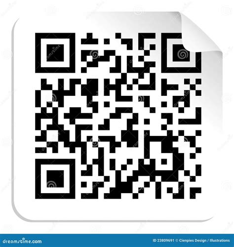 QR Code Label Template