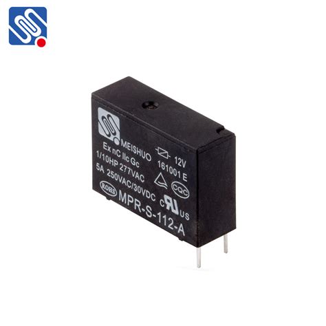 Meishuo Mpr S 112 A Miniature PCB 12V 5A Relay 0 2W Normally Open Relay