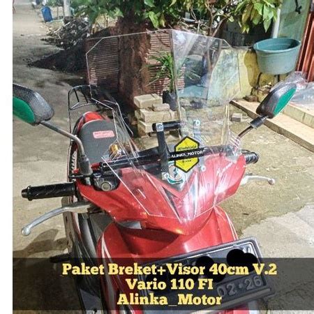 Jual Paket Breket Visor Cm V Honda Vario Fi Visor Vario