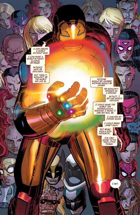 Iron Mans Infinity Gauntlet Moment Proves Tony Stark Is A Big Hypocrite