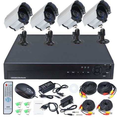 Ch H Dvr System Home Surveillance Video Recorder D Tb Home