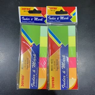 Jual Penanda Cacatan Kertas Merk Joyko Sticky Notes Joyko Im Paper