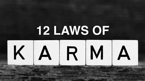 12 Laws Of Karma That Will Change Your Life Blog