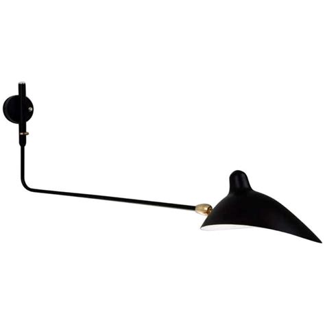 Serge Mouille Two Arm Rotating Sconce At 1stdibs