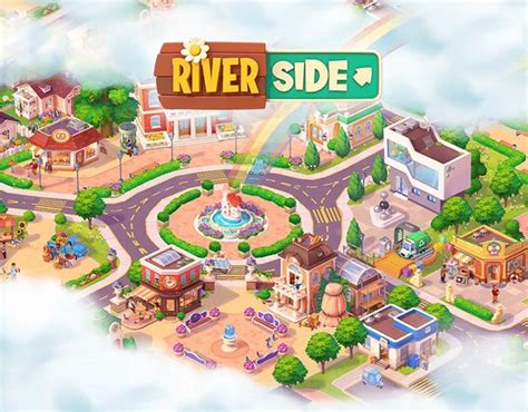 Riverside Сharacters on Behance Game background art Game design