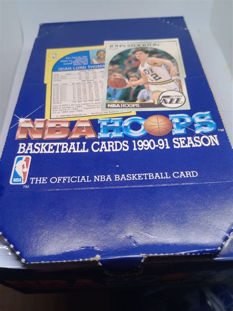 Nba Hoops 1990 91 Series 1 Basketball Cards Factory Sealed 1 Pack 15