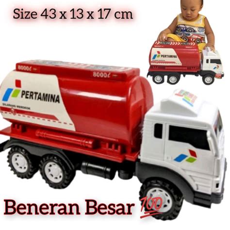 Jual Mainan Mobil Truk Tangki Besar Mainan Mobil Minyak Besar