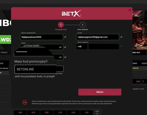 BetX kod promocyjny Pokazuję jak dostać duży bonus powitalny