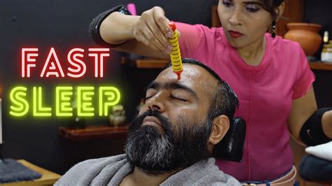 Head Massage With Asmr Relaxation💈good Night Pills Through Indian Masseur💈cosmic Barber Youtube