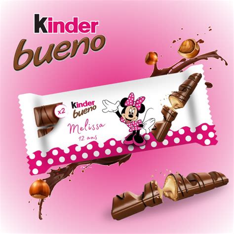 Kinder Bueno Personnalis Personnages L Atelier Cr Ations