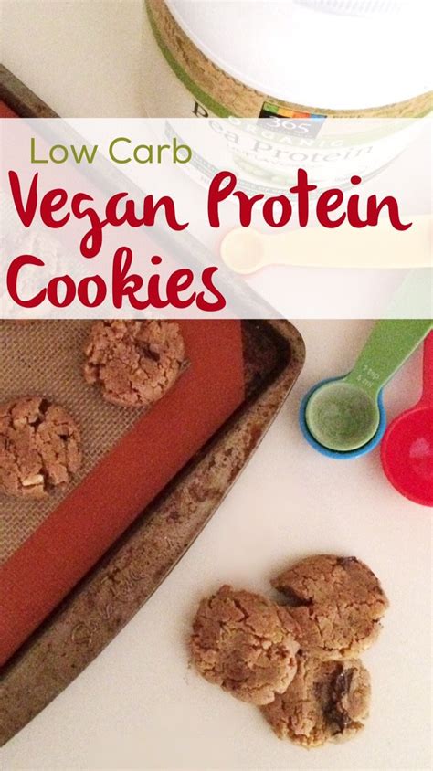 Low Carb Vegan Protein Cookies | Meat Free Keto